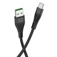 Изображение товара Кабель Hoco U53, USB - Type-C, 5 А, 1.2 м, черный