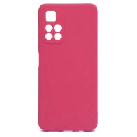 Изображение товара Накладка силиконовая Silicone Cover для Xiaomi Poco M4 Pro 5G Розовая