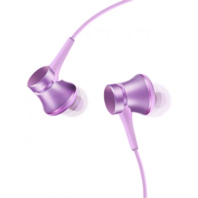 Фото Гарнитура Xiaomi Mi in-Ear Headphones Piston Basic Фиолетовая