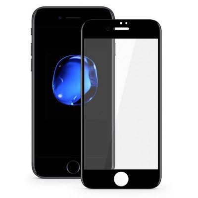 Фото Защитное стекло 3D для Apple iPhone 8 Plus Черное