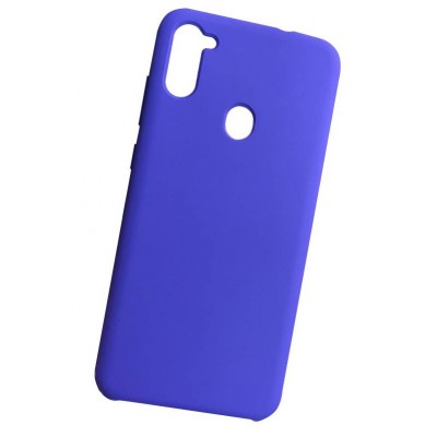 Фото Чехол-накладка Silicone Case для Samsung Galaxy A11/M11 Фиолетовый