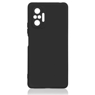 Фото Накладка силиконовая Fashion Case для Xiaomi Redmi Note 10 Pro Черная