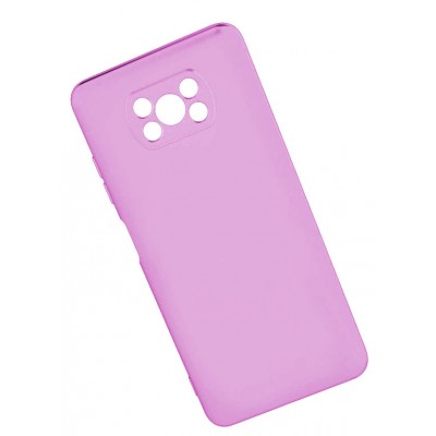 Фото Накладка J-case для Xiaomi Poco X3 Розовая