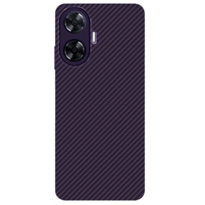 Фото Накладка силиконовая для realme C55 Фиолетовый карбон