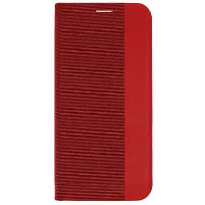 Фото Чехол книжка Protective Case Textile book для Xiaomi Redmi Note 12, красная