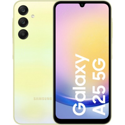 Фото Смартфон Samsung Galaxy A25 5G 8/256 ГБ, RU, желтый