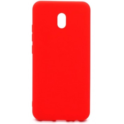Фото Силиконовая накладка Zibelino Soft Mate для Xiaomi Redmi 8A Красная