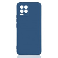 Изображение товара Чехол силиконовый с микрофиброй DF rmOriginal-12 для Realme 8/8 Pro Синий