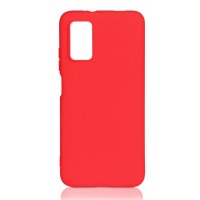 Изображение товара Накладка силиконовая с микрофиброй DF xiOriginal-17 для Xiaomi Redmi 9T Красная