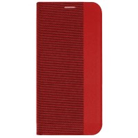 Изображение товара Чехол книжка Protective Case Textile book для Xiaomi Poco M4 Pro 5G Красная