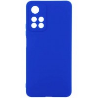 Изображение товара Накладка силиконовая Silicone Case для Xiaomi Redmi Note 11 Pro Plus 5G Синяя