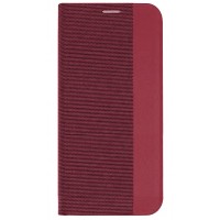 Изображение товара Чехол книжка Protective Case Textile book для Xiaomi Redmi Note 11 Pro/Note 11 Pro 5G/Note 12 Pro 4G Красная