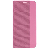 Изображение товара Чехол книжка Protective Case Textile book для Xiaomi 12 Lite Розовая
