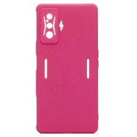 Изображение товара Накладка силиконовая Silicone Cover для Xiaomi Poco F4 GT Розовая