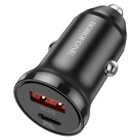 Изображение товара Автомобильное зарядное устройство Borofone BZ18A PD20W+QC3.0