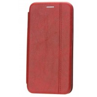 Изображение товара Чехол книжка Fashion Case Retro Line для Xiaomi Redmi Note 10 Pro Красный