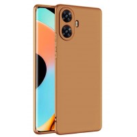 Изображение товара Накладка силиконовая для realme C55 Бежевая