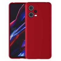 Изображение товара Накладка силиконовая Silicone Case для Xiaomi Redmi Note 12 Pro+/Redmi Note 12 Pro 5G Красная