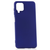 Изображение товара Чехол-накладка Silicone Case для Samsung Galaxy A12 Темно-синяя