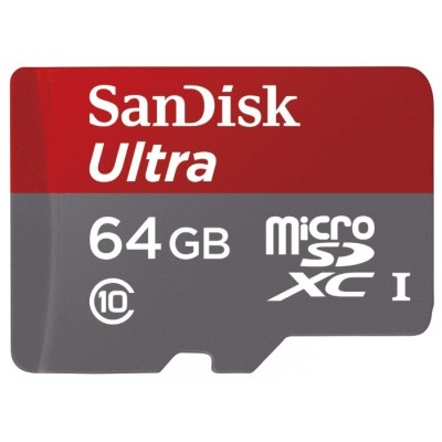 Фото Карта памяти Sandisk Ultra microSDXC Class 10 UHS-I 48MB/s 64GB