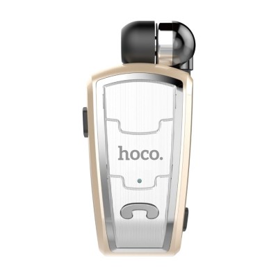 Фото Bluetooth гарнитура Hoco E4 Золотая