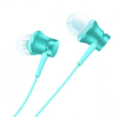 Фото Гарнитура Xiaomi Mi in-Ear Headphones Piston Basic Голубая