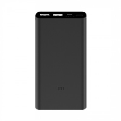 Фото Внешний аккумулятор Xiaomi Mi Power Bank 2i 10000 (2 USB) Черный