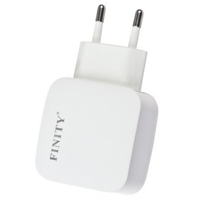 Фото Зарядное устройство Finity USB Quick Charge 3.0 Белое