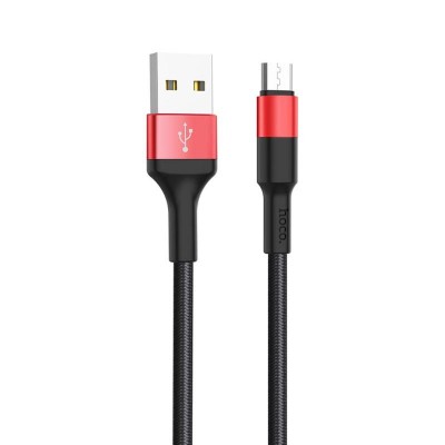 Фото Кабель Hoco X26 Xpress Micro-USB Красный