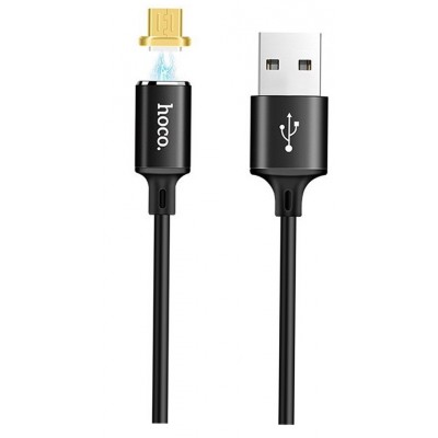 Фото Магнитный кабель Hoco U28 Micro USB Черный