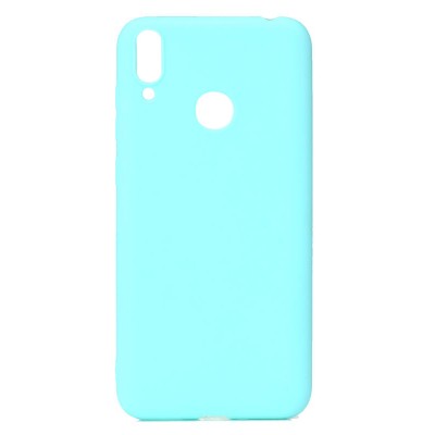 Фото Накладка силиконовая New Color для Honor 8C Бирюзовая