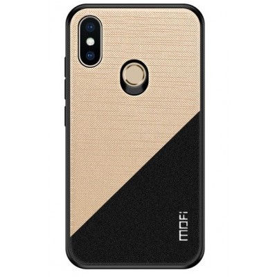 Фото Чехол бампер Mofi Bright Shield series для Xiaomi Redmi Note 6 Pro Золотой