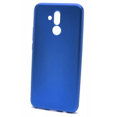 Фото Накладка на заднюю панель силиконовая  J-case для Huawei Mate 20 Lite Синяя