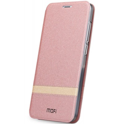 Фото Чехол книжка Mofi Vintage case для Xiaomi Redmi 7 Розовое золото