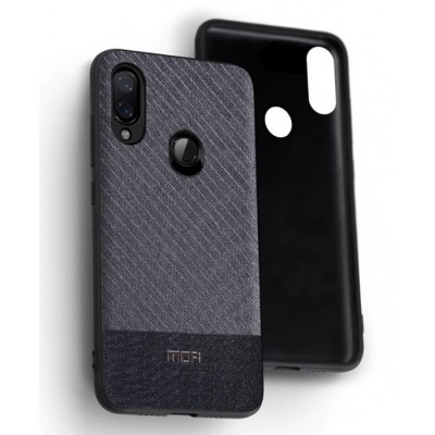 Фото Чехол-накладка Mofi Fabric case для Xiaomi Redmi 7 Серая полоса