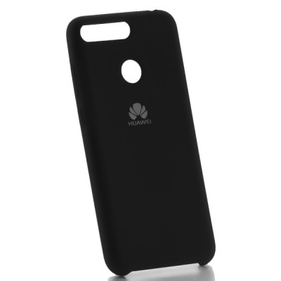 Фото Накладка силиконовая Huawei Silicone Cover для Honor 9 Lite Черная