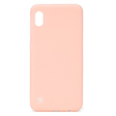 Фото Чехол-накладка Silicone Case для Samsung Galaxy A10 Персиковый