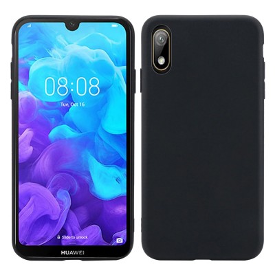 Фото Чехол-накладка Silicone Case для Huawei Y5 (2019) Черный