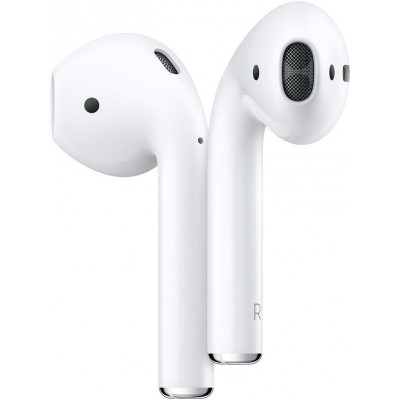 Фото Беспроводные наушники Apple AirPods 2 (без беспроводной зарядки чехла) MV7N2