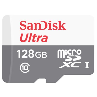 Фото Карта памяти Sandisk Ultra microSDXC Class 10 UHS-I 80MB/s 128GB (SDSQUNS-128G-GN6MN)