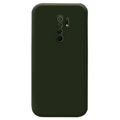 Фото Накладка силиконовая Monarch Elegant Design MT-03 для Xiaomi Redmi 9 Темно-зеленая