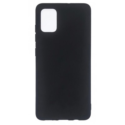 Фото Чехол-накладка Silicone Case для Samsung Galaxy A51 Черный