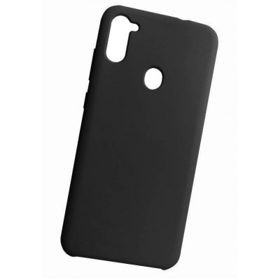 Фото Чехол-накладка Silicone Case для Samsung Galaxy A11/M11 Черный