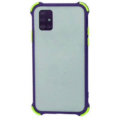 Фото Накладка с усиленными углами Fashion Case для Samsung Galaxy A41 Синяя