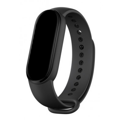 Фото Силиконовый ремешок Zibelino для Xiaomi Mi Band 5/6 Черный