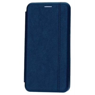 Фото Чехол книжка Fashion Case Retro Line для Xiaomi Redmi Note 10 Pro Синий