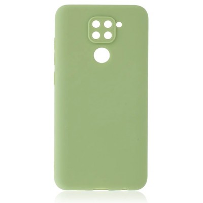 Фото Накладка силиконовая Monarch Elegant Design MT-03 для Xiaomi Redmi Note 9 Зеленая