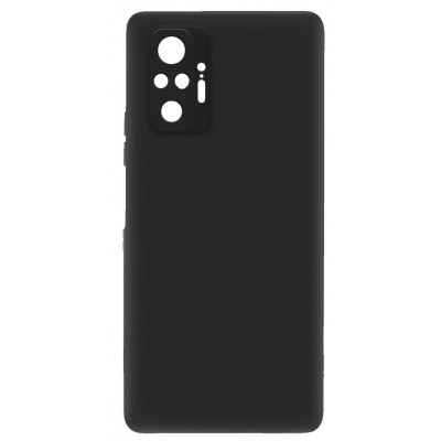 Фото Накладка силиконовая Silicone Case для Xiaomi Redmi Note 10 Pro Черная