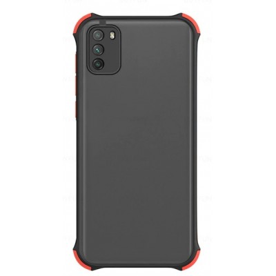 Фото Накладка с усиленными углами  Fashion Case для Xiaomi Poco M3 Черная