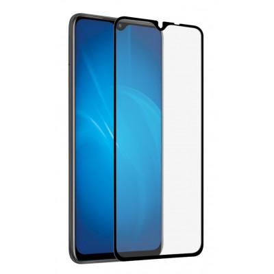 Фото Защитное стекло (fullscreen+fullglue) DF xiColor-80 для Xiaomi Redmi 9/Redmi 9T/Poco M3